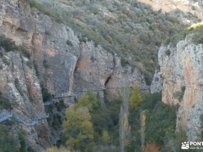 Cañones de Guara - Alquézar [Puente Almudena] el gasco las hurdes senderos y pueblos marcha lugares 